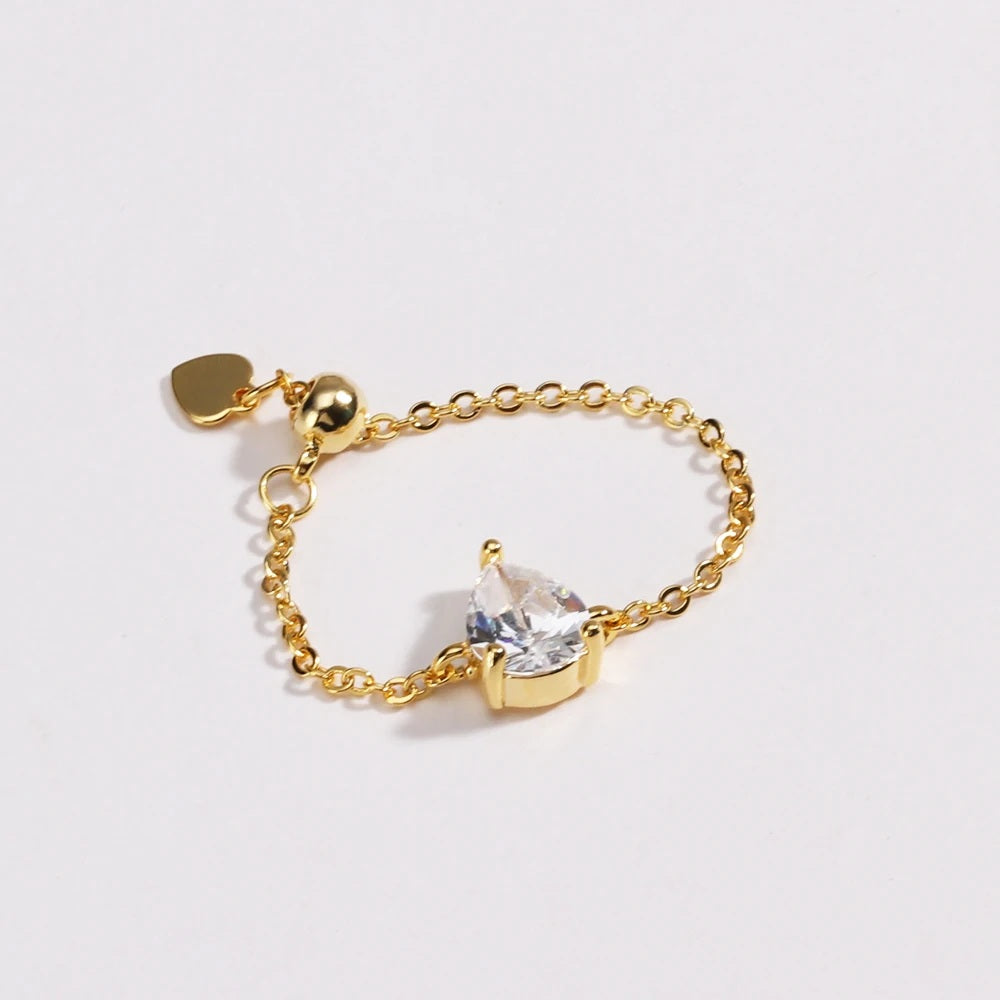 Tear Drop Chain Ring
